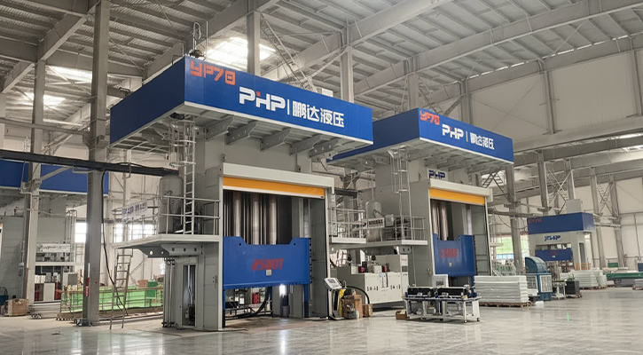 Servo komposit hydraulisk press
